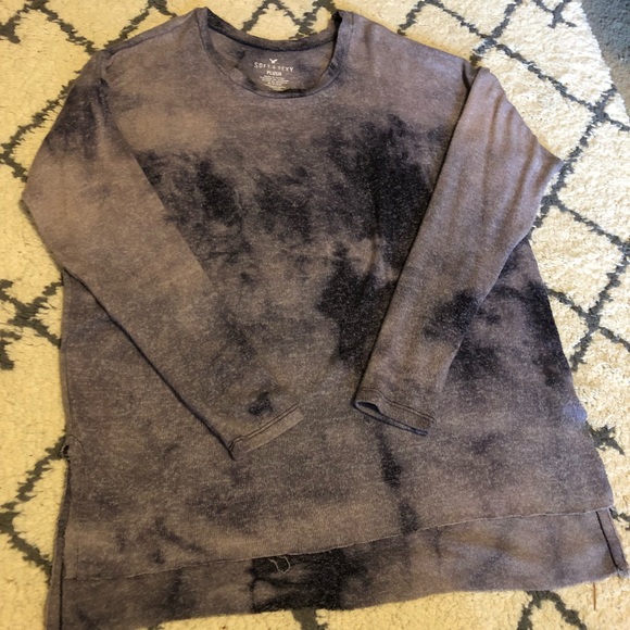 American Eagle size small purple ombré sweater - Picture 1 of 2